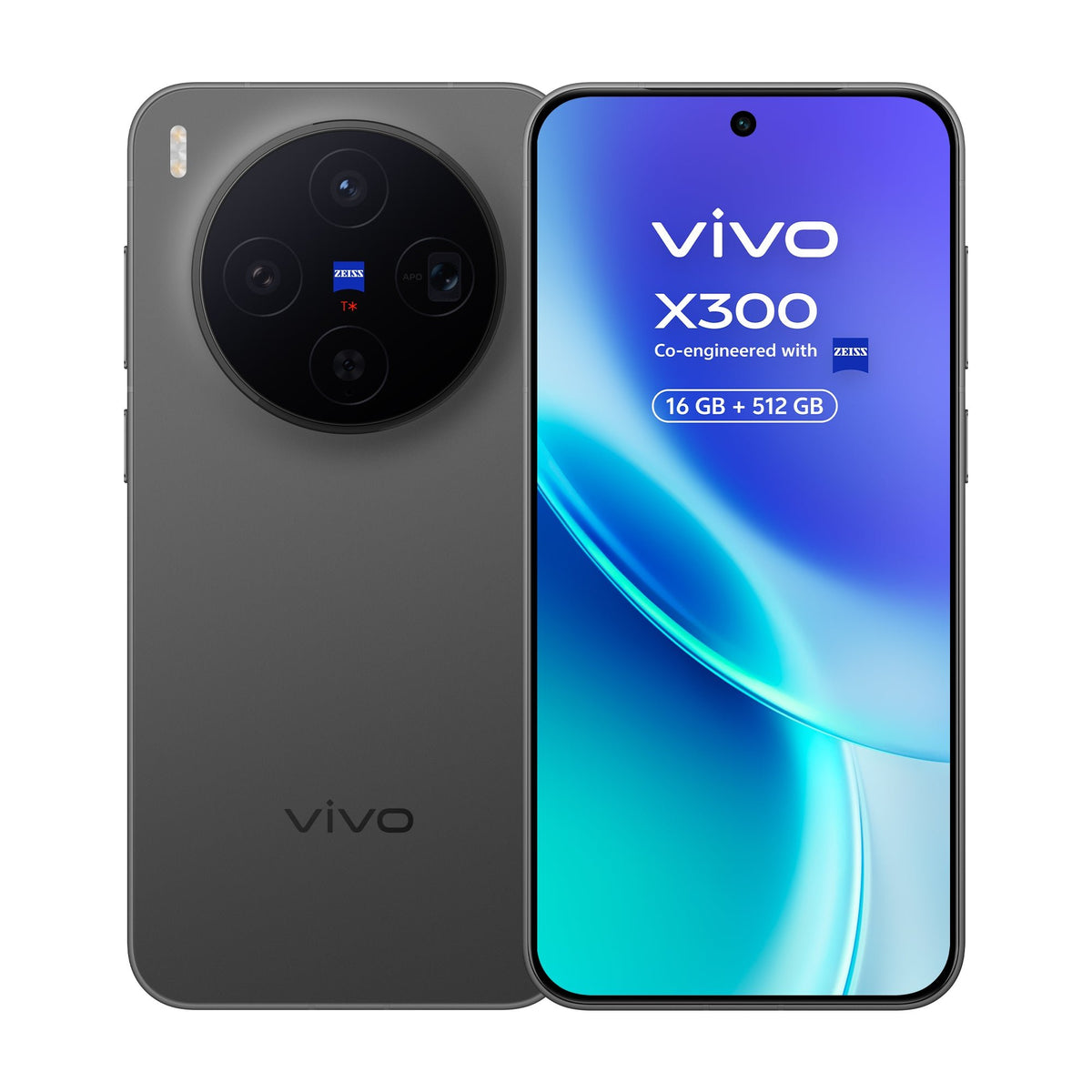 EAN 6932204512970 - VIVO X300 16 cm (6.31") SIM doble Android 16.0 5G USB Tipo C 16 GB 512 GB 5360 mAh Negro imagen 1