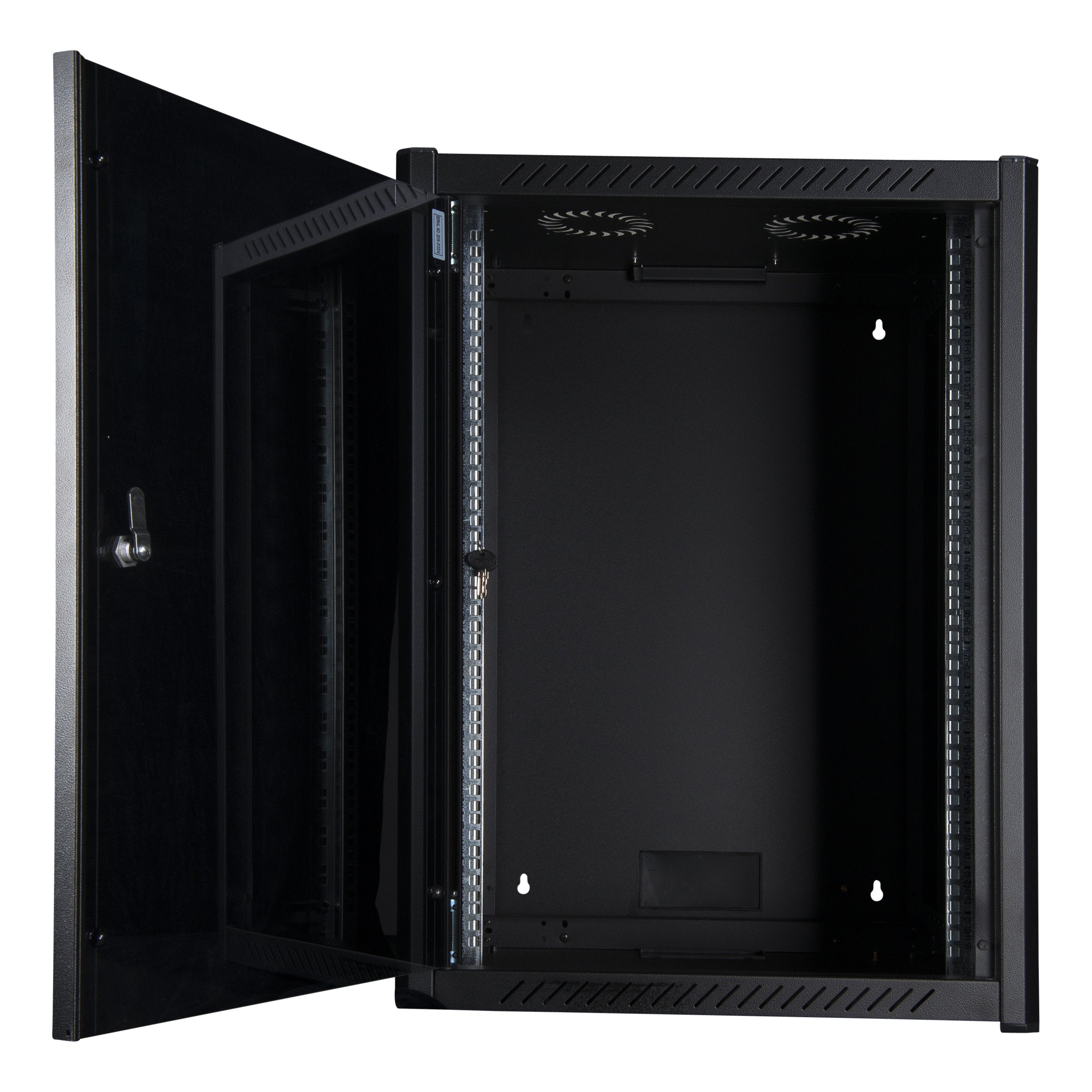 Logon Rwp16u56bl Armario Rack 16u Bastidor De Pared Negro