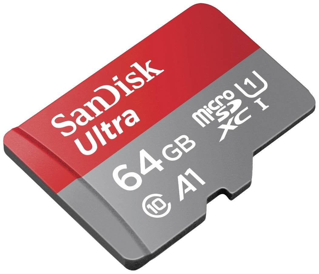 Sandisk Ultra Tarjeta De Memoria Flash (Adaptador Microsdxc A Sd Incluido) 64gb