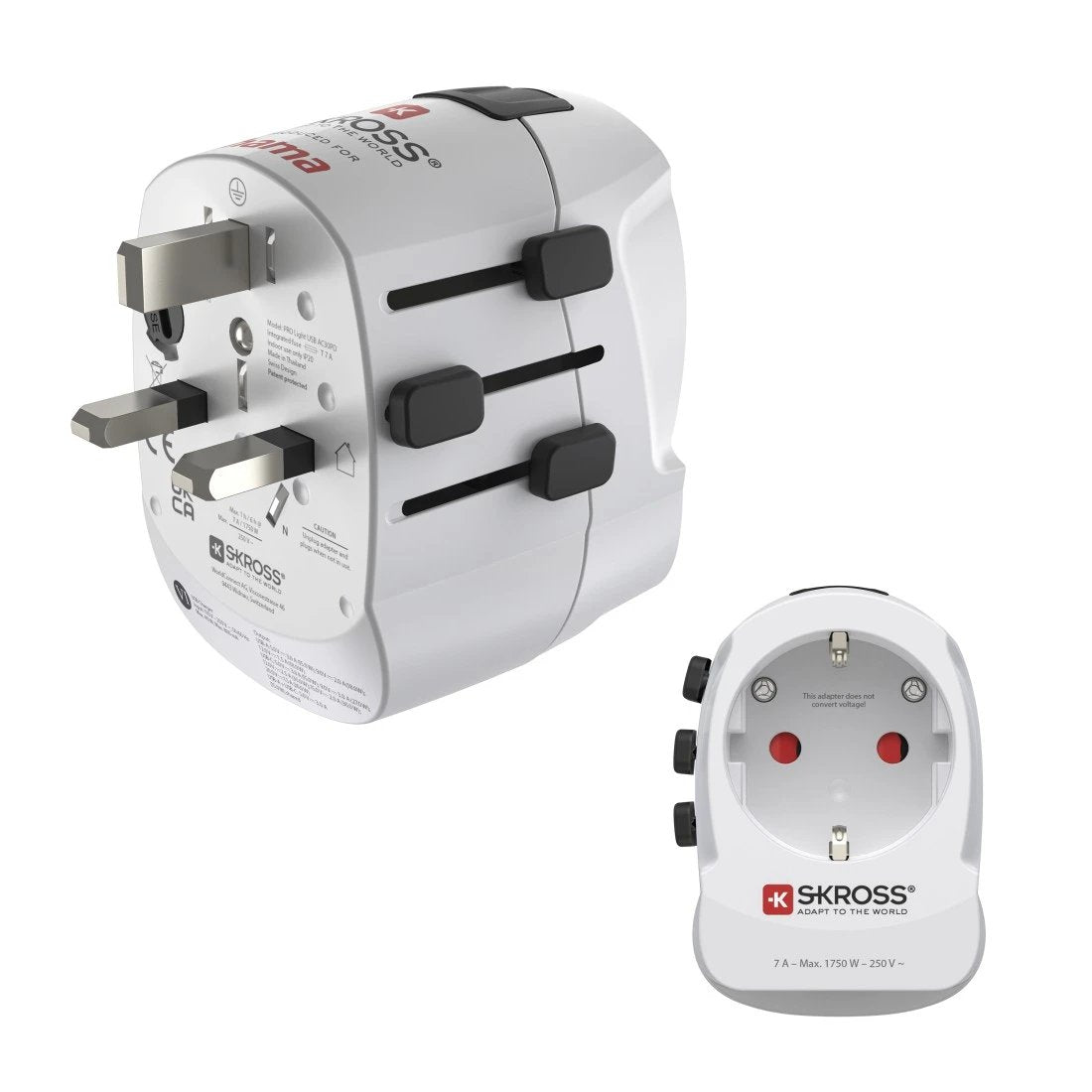 Hama Weltreiseadapter Prolight 0pd, 3-Polig, 30 W