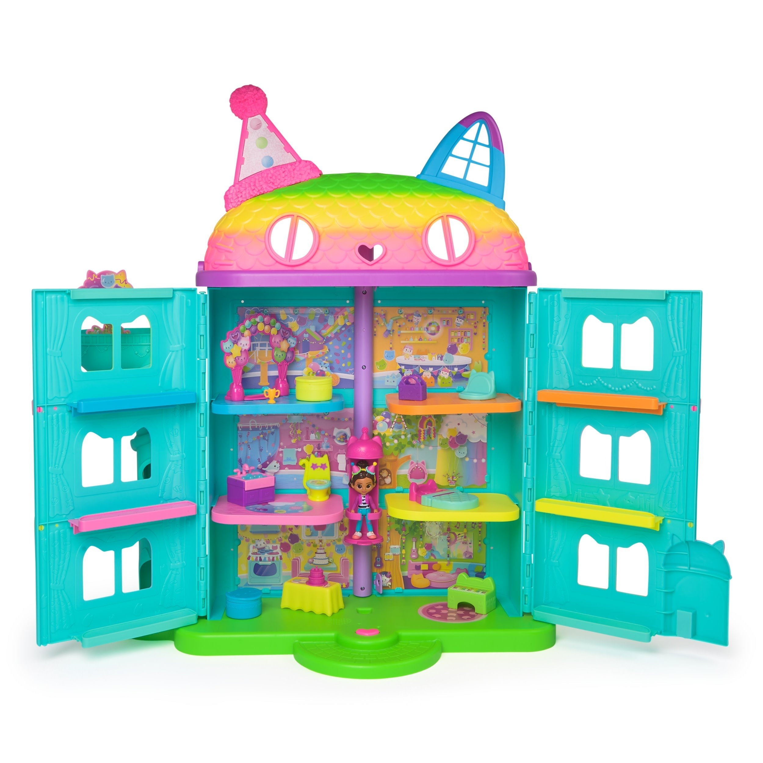 Casa De Muñecas De Spin Master Gabby: Casa De Muñecas Perfecta, Construcción Para Jugar 6070742