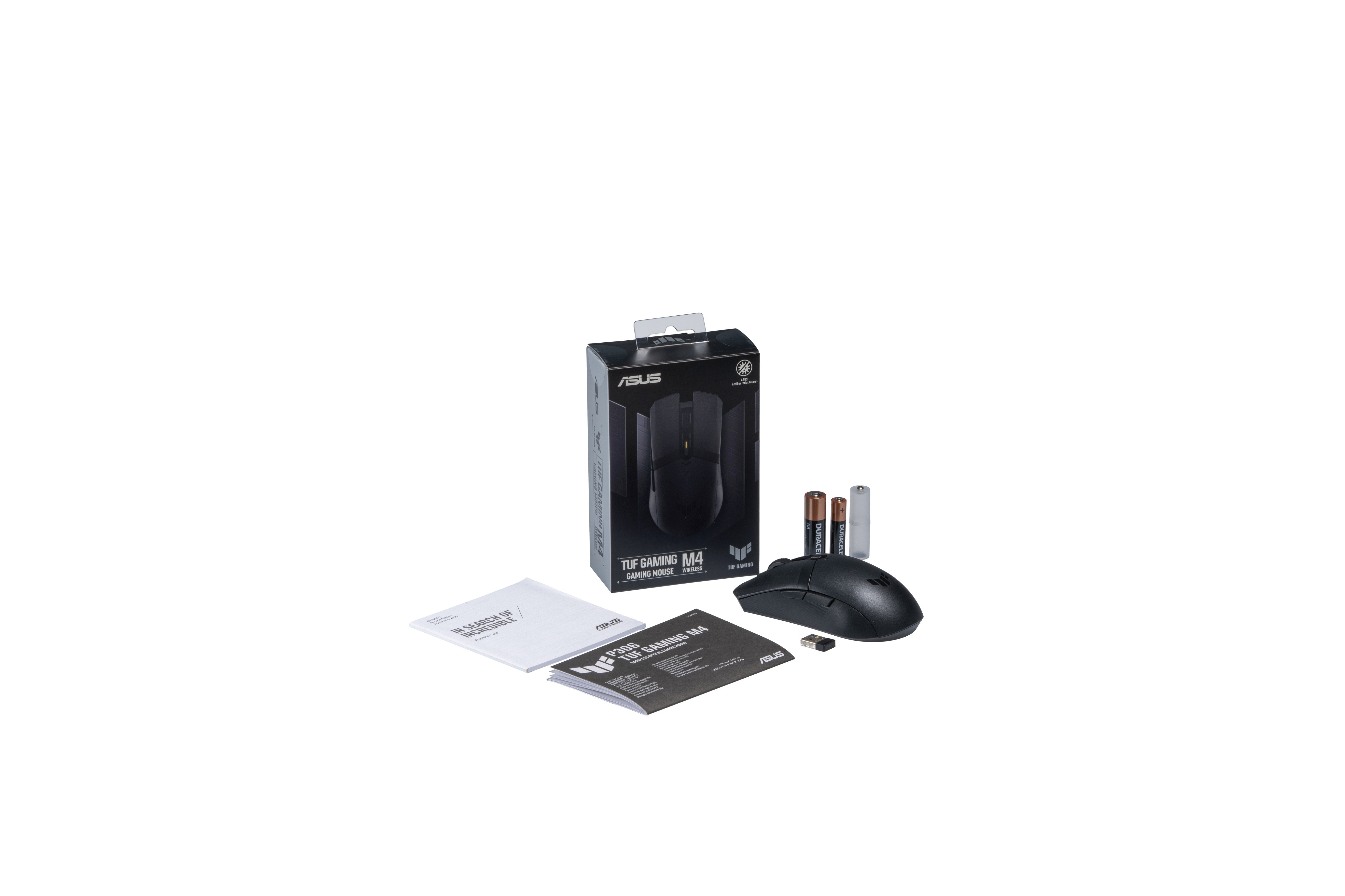 EAN 4711081138372 - ASUS TUF Gaming M4 Wireless ratón Juego mano derecha RF Wireless + Bluetooth Óptico 12000 DPI imagen 7