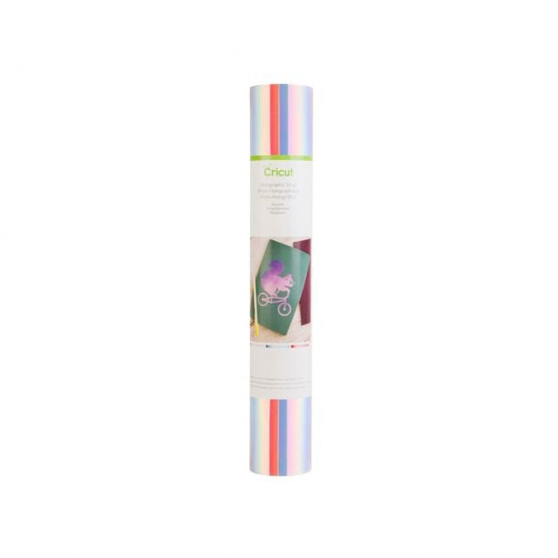 EAN 0093573384226 - Cricut Holographic Lámina de vinilo de transferencia térmica Vinilo de termotransferencia liso 3 hojas imagen 1