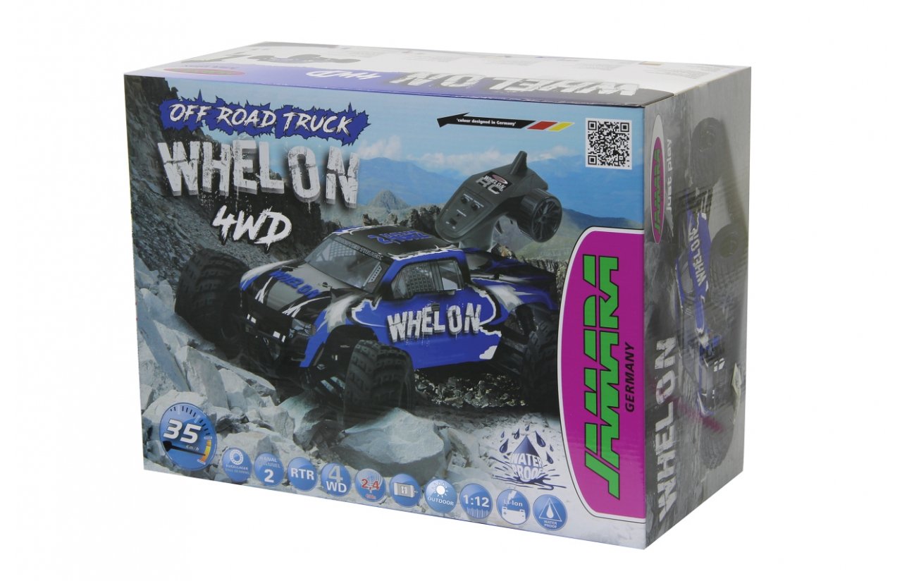 EAN 4042774430252 - Jamara 053355 modelo controlado por radio Monster truck Motor eléctrico 1:12 imagen 10