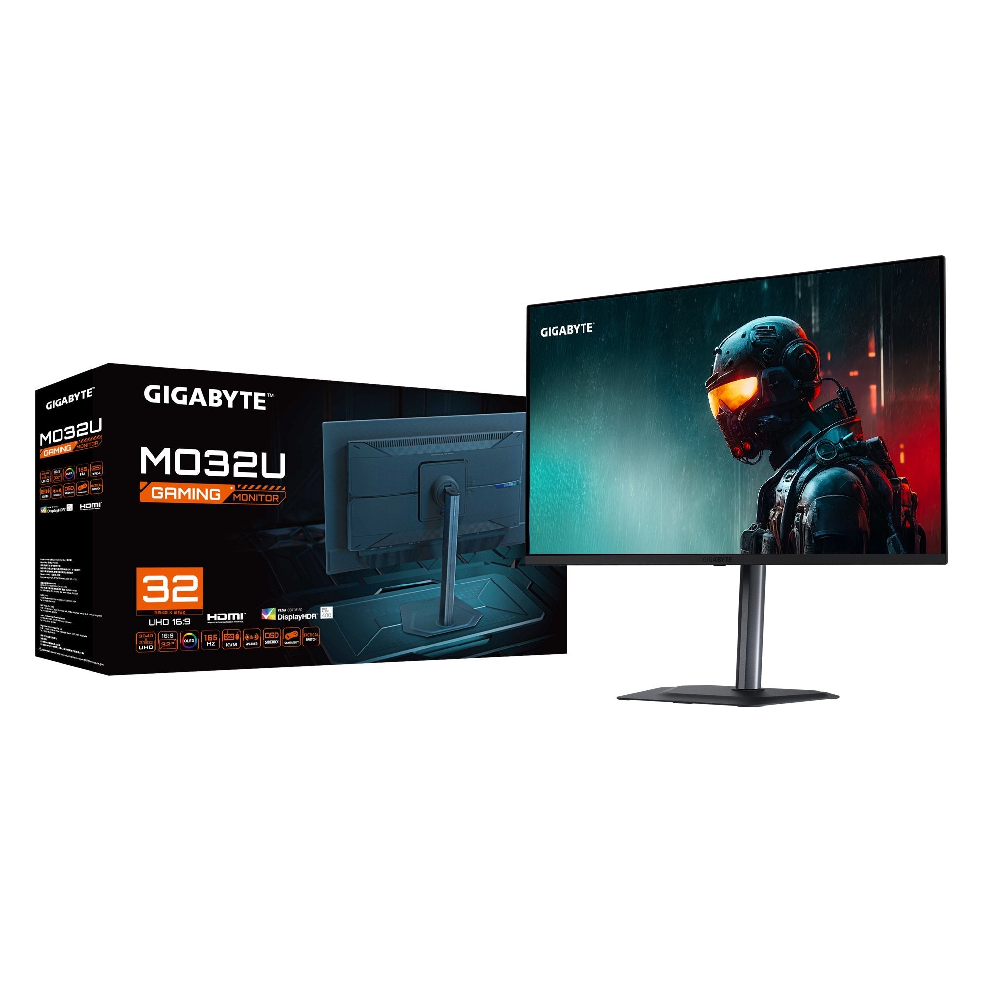 Monitor 32" Gbt Mo32u Uhd 165hz Oled