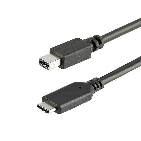 Startech Cable Usb-C A Mini Displayport 4k 60hz 1m Negro Cdp2mdpmm1mb