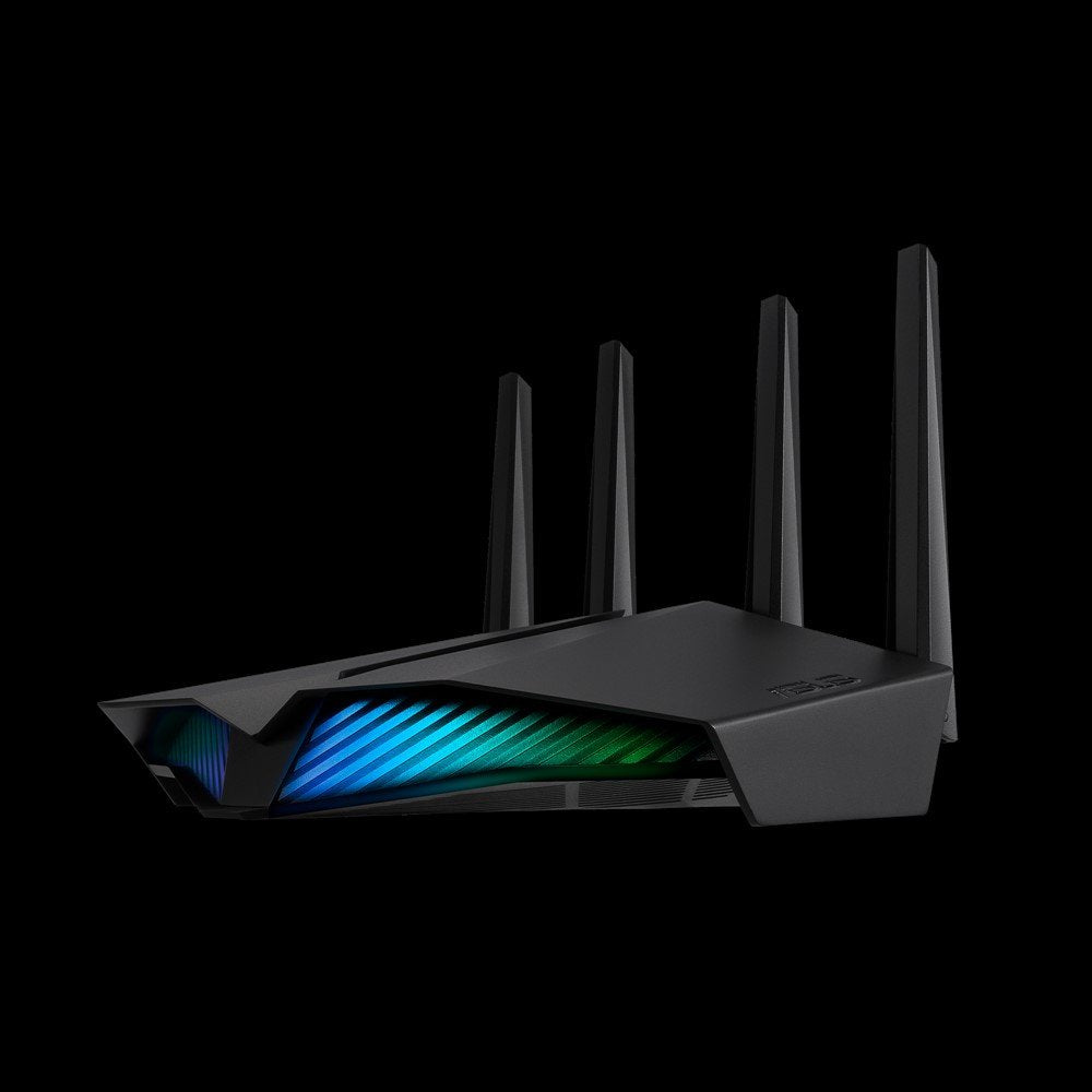 Wireless Router Asus Rt-Ax82u Negro 4804mbps/4xrj45 Lan Gigabit+1xwan/4 Antenas/Wifi 6 90ig05g0-Mo3r10