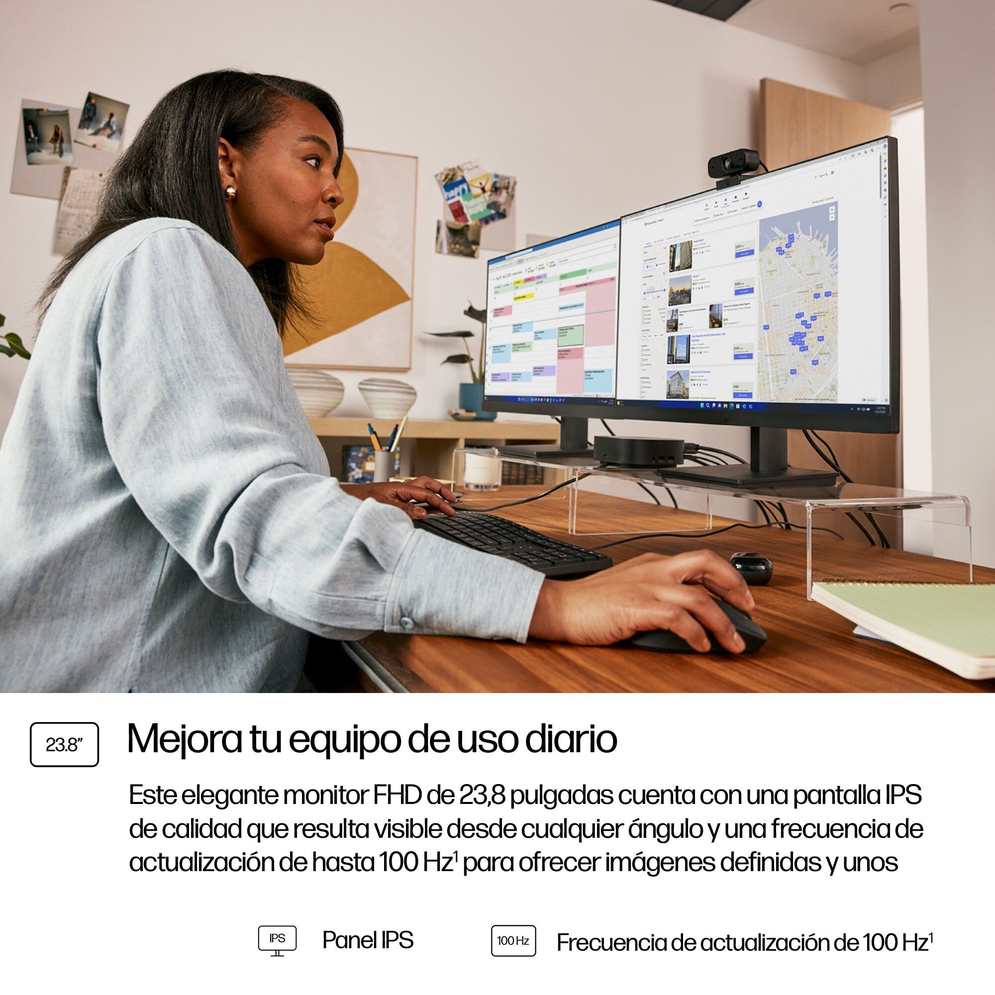 EAN 5715063760796 - HP Series 3 Pro 23.8 inch FHD Monitor - 324pf pantalla para PC 60,5 cm (23.8") 1920 x 1080 Pixeles Full H imagen 5