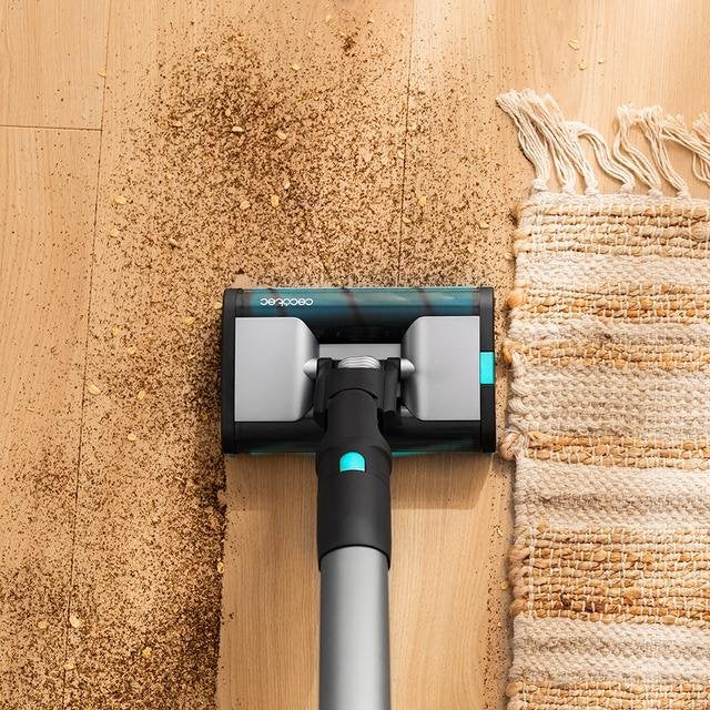 EAN 8435484084086 - Cecotec Scoba 2100 Twice Aspiradora vertical Batería Secar Ciclónico Sin bolsa 210 W Negro, Azul imagen 9