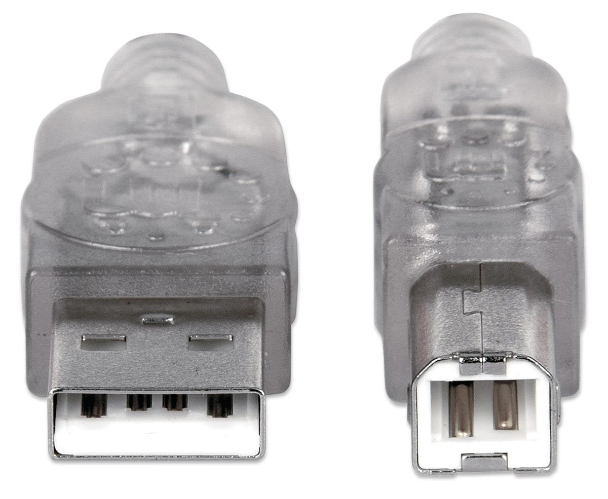 Cable Usb Manhattan Usb A/Usb B 3 M Macho/Macho
