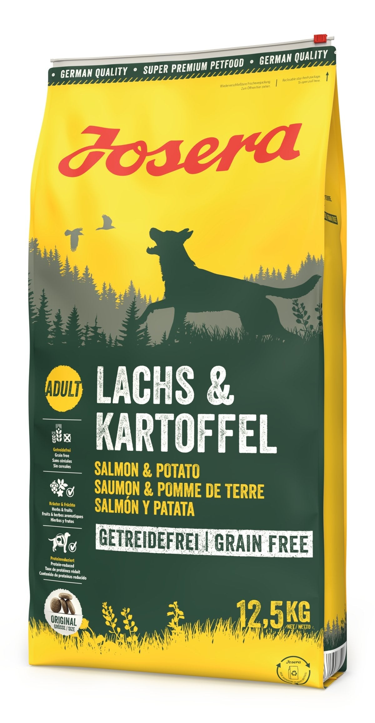 EAN 4032254775416 - Josera Salmon & Potato 12,5 kg Adulto Patata, Salmón imagen 1