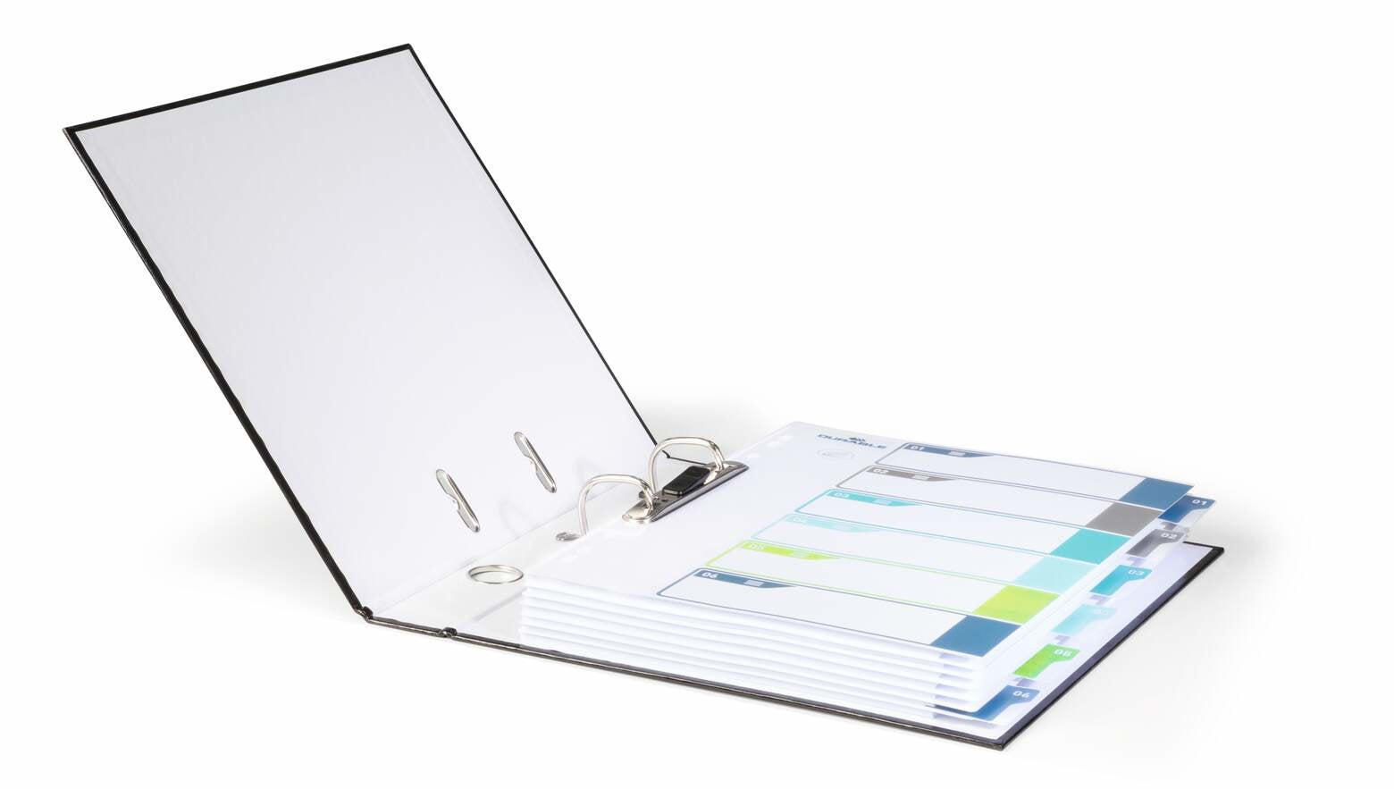 EAN 4005546735108 - Durable 679427 lengüeta de índice Separador en blanco con pestaña Polipropileno (PP) Multicolor imagen 2