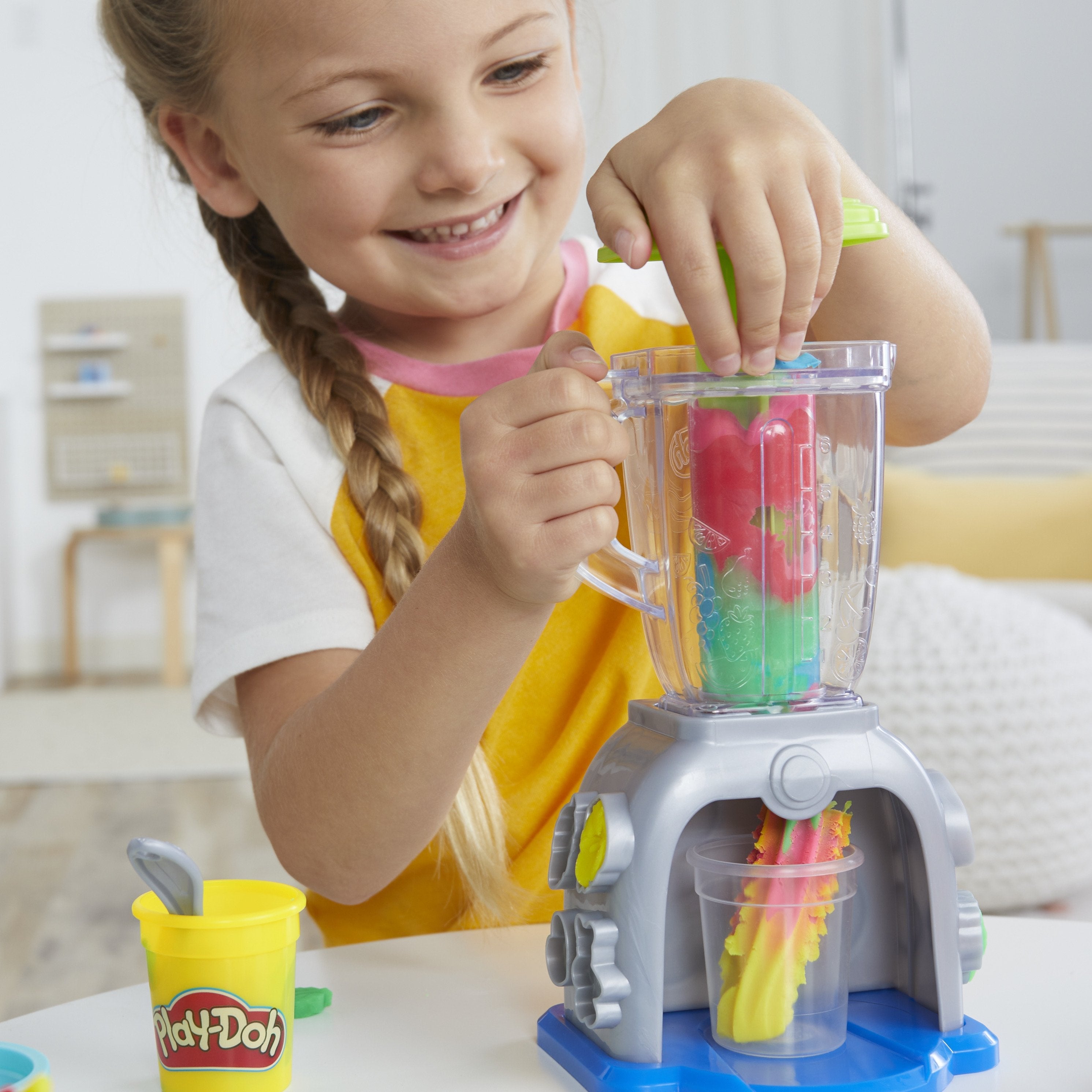 Batidora De Batidos Hasbro Play-Doh, Amasadora Multicolor F91425l0
