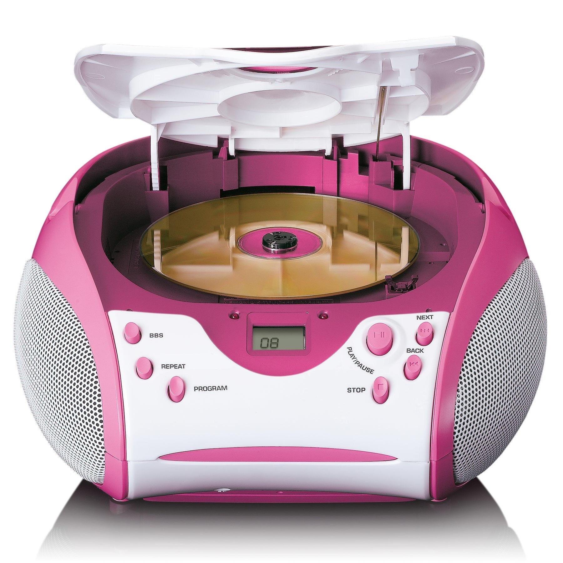 EAN 8711902044949 - Lenco SCD-24PK kids Portátil Rosa, Blanco imagen 3