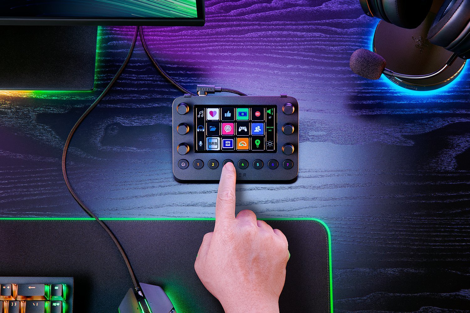 Razer Stream Controller, Keypad Rz20-04350100-R3m1