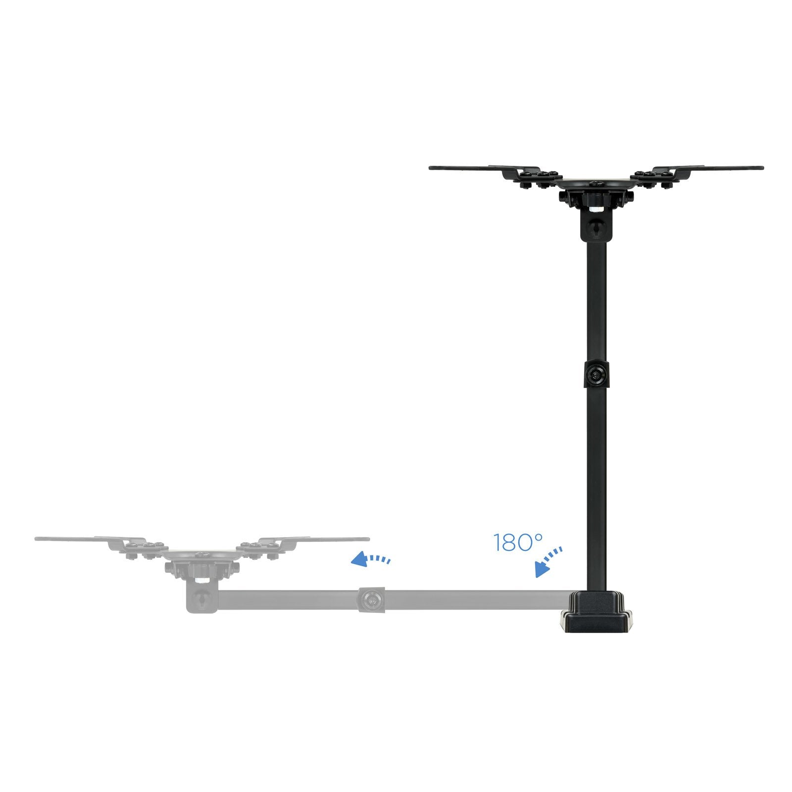 Tooq Soporte De Pared Con Brazo Articulado Para Tv De 13"-42" - Giratorio E Inclinable - Gestion De Cables - Peso Max