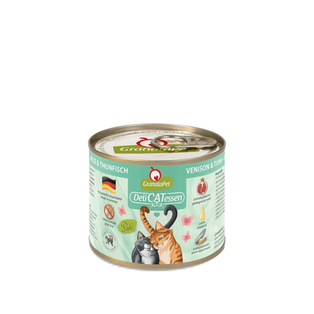 Granatapet Delicatessen Venison And Tuna - Comida Húmeda Para Gatos - 200g