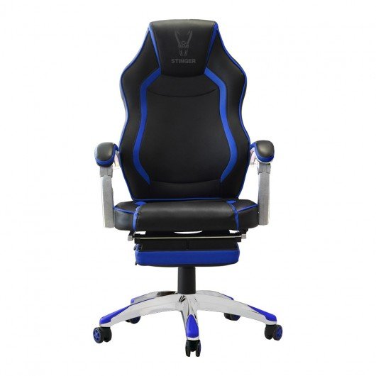 Silla Gaming Woxter Stinger Station Rx Azul Y Negra