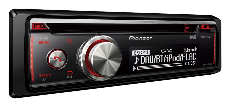 Pioneer Deh-X8700dab Receptor Multimedia Para Coche Negro Bluetooth