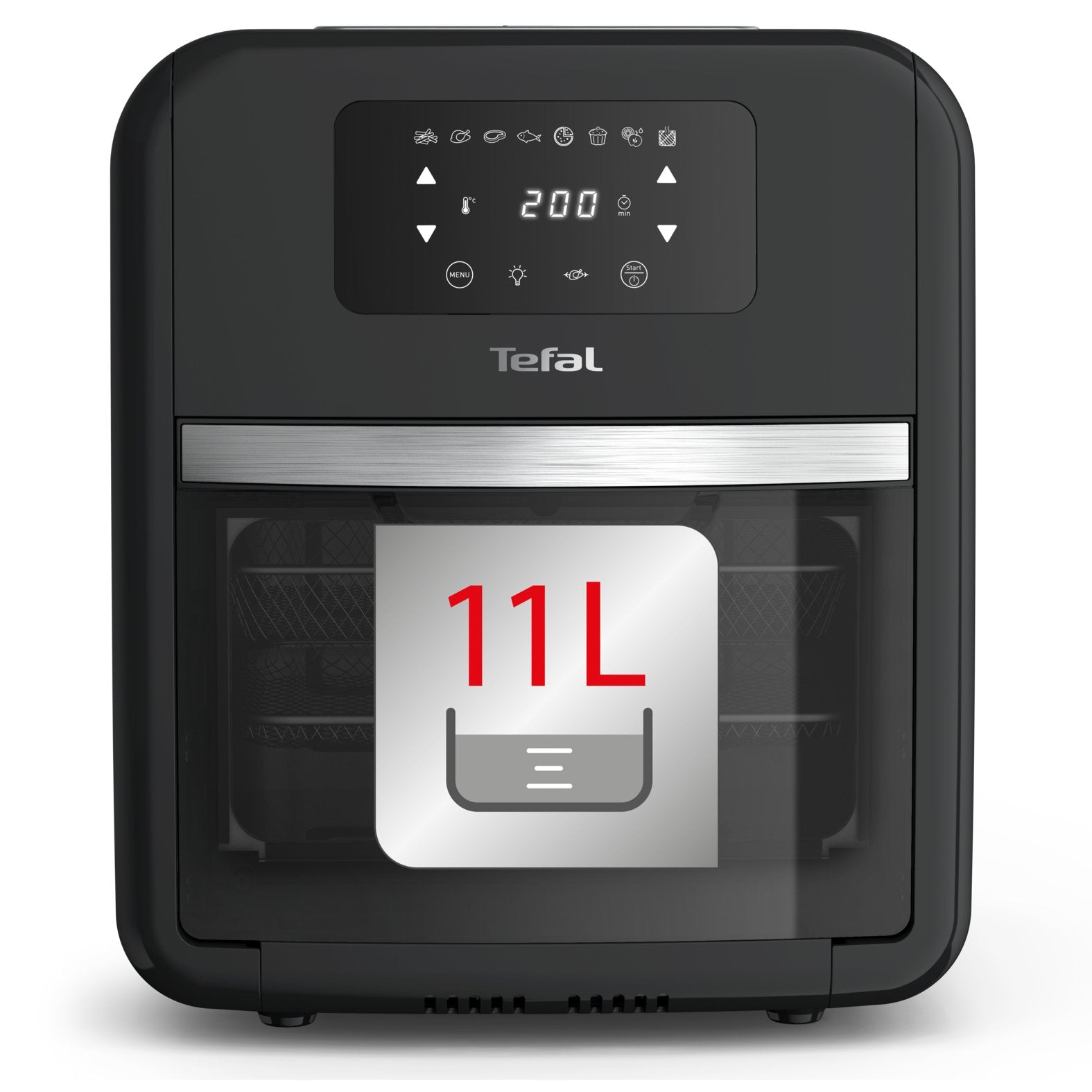 EAN 3045380019645 - Tefal Easy Fry FW5018 Sencillo 11 L Independiente 2000 W Freidora de aire caliente Negro imagen 3