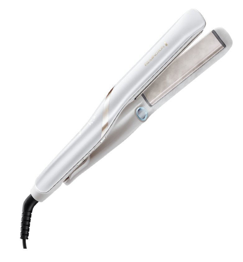 Plancha Remington S9001 De Pelo Hydraluxe Pro, Tecnología Hydracare Mist, Controles De Temperatura Digitales, 5 Ajustes Hasta 230°C