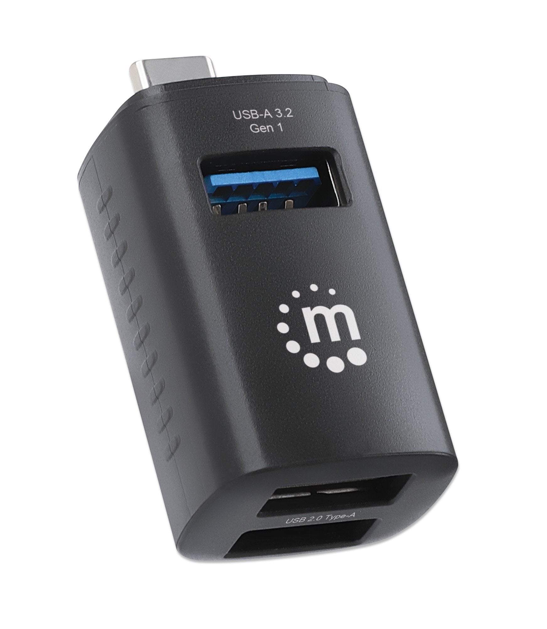 Hub Manhattan 180993 De Interfaz Usb 3.2 Gen 1 (3.1 Gen 1) Type-C 5000 Mbit/S Negro
