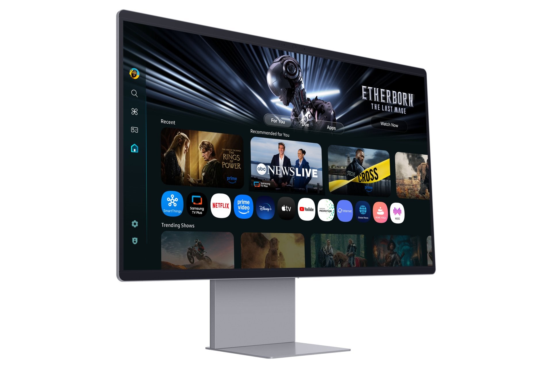 EAN 8806097342847 - Samsung M90SF pantalla para PC 81,3 cm (32") 3840 x 2160 Pixeles 4K Ultra HD OLED Plata imagen 6