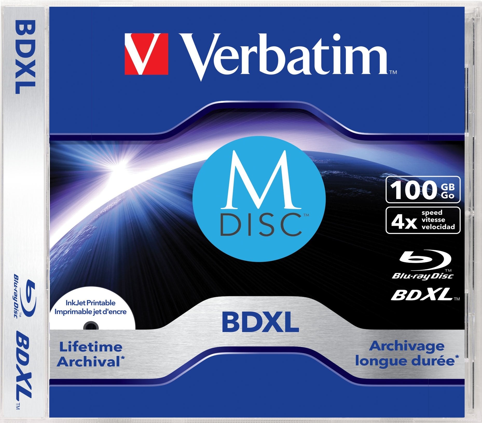 EAN 0023942438335 - Verbatim 43833 disco blu-ray lectura/escritura (BD) 1 pieza(s) imagen 1