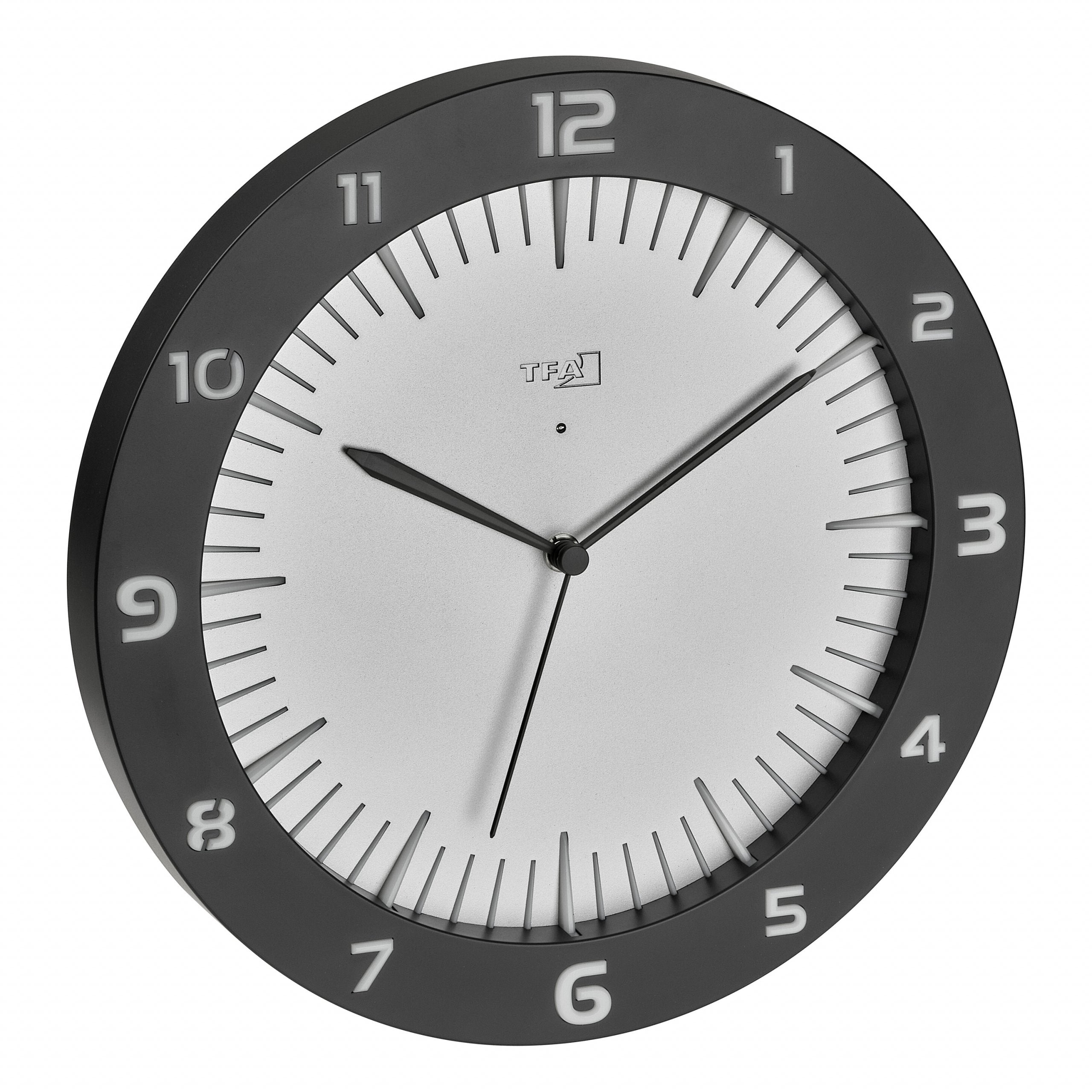 EAN 4009816040787 - TFA-Dostmann 60.3553.10 reloj de mesa o pared Reloj analógico Alrededor Gris imagen 1