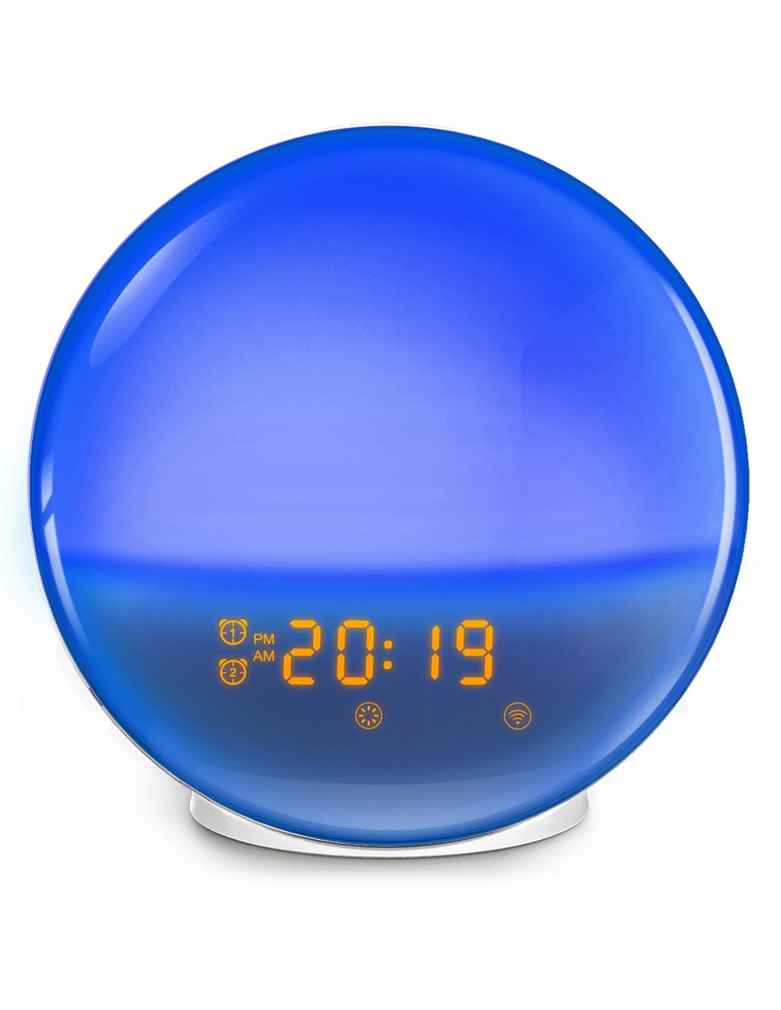 EAN 8426801166493 - Muvit MIOLAMP005 despertador Reloj despertador digital Blanco imagen 4