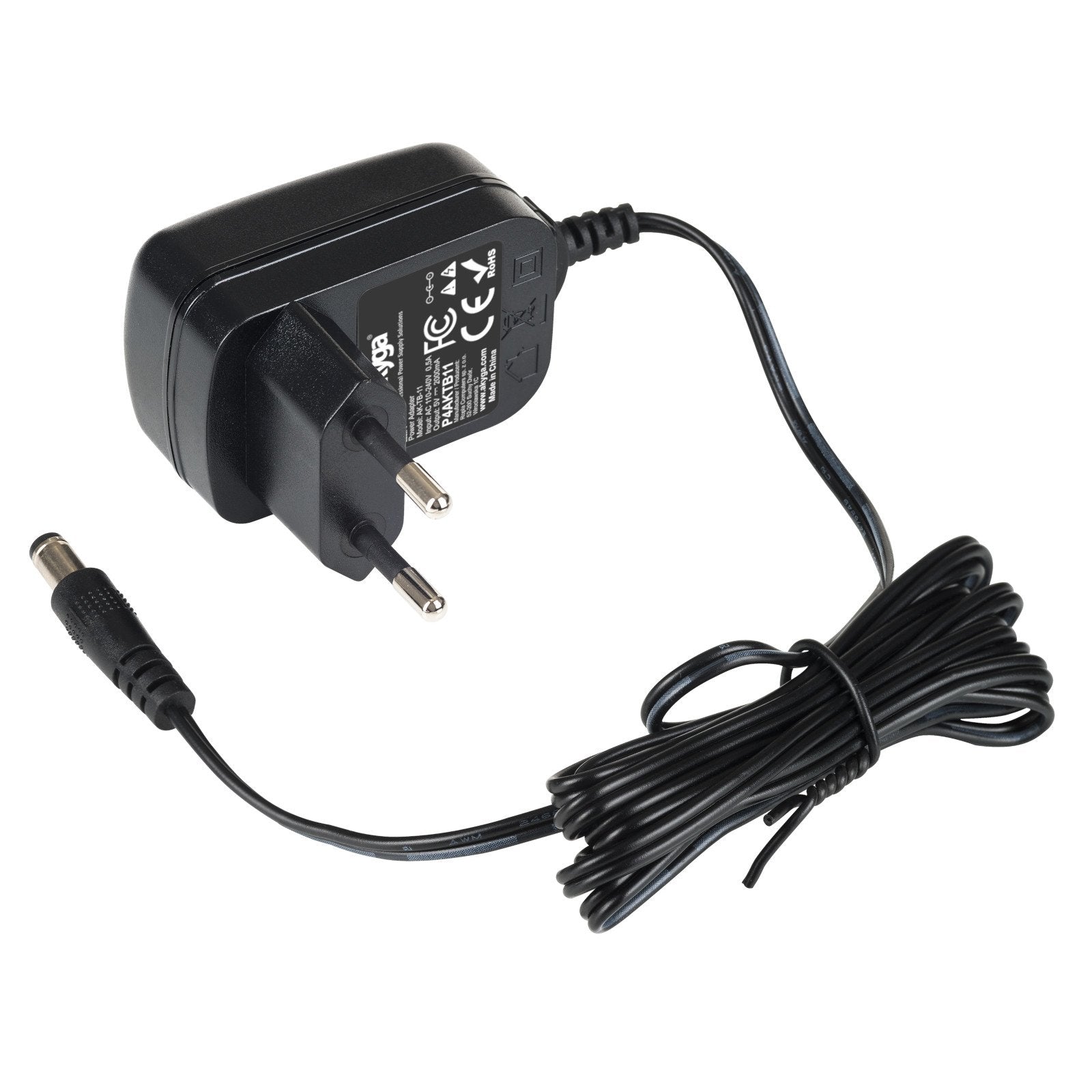 Akyga Universal Cargador Ak-Tb-11 9v / 1a 9w 5.5 X 2.1 Mm 1.5m