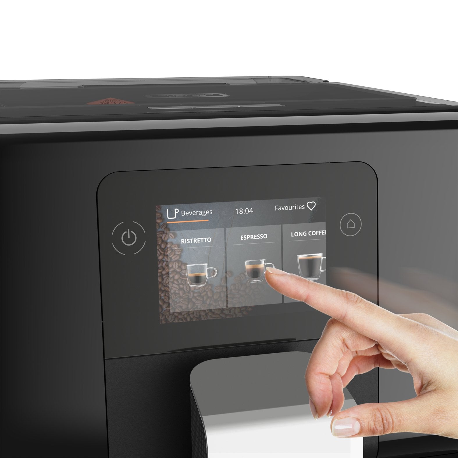 Cafetera Krups Ea873 Espresso, Superautomática Negro, Máquina Espresso, De Café Molido, Molinillo Integrado, 1450 W, Negro