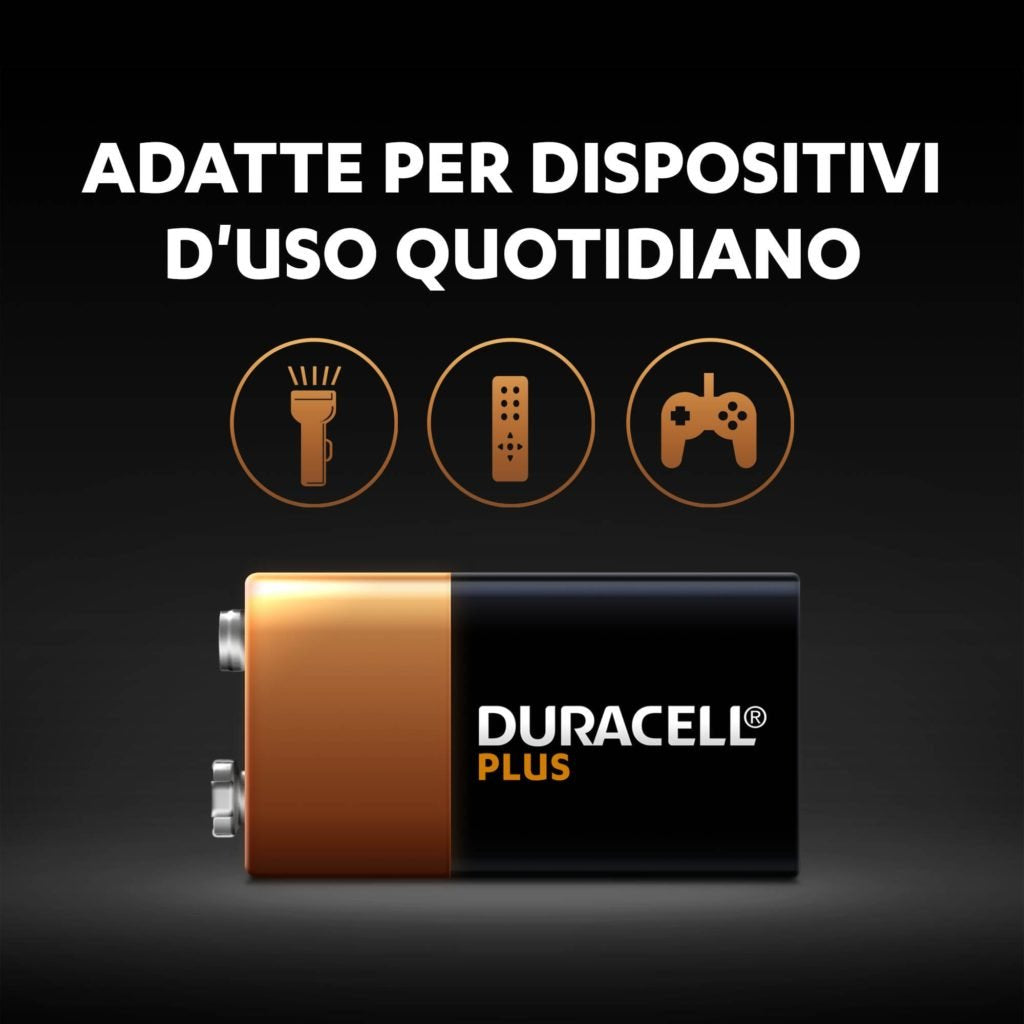 EAN 5000394105485 - Duracell Plus Batería de un solo uso 9V Alcalino imagen 4