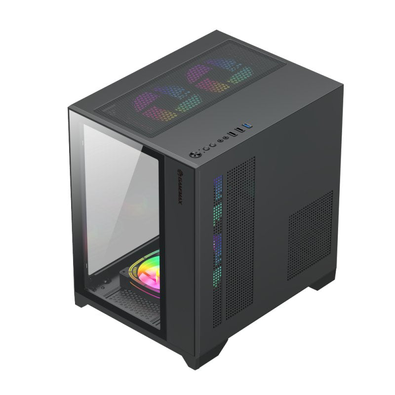 Caja Pc Gamemax Case Infinity Mini Bk M-Atx