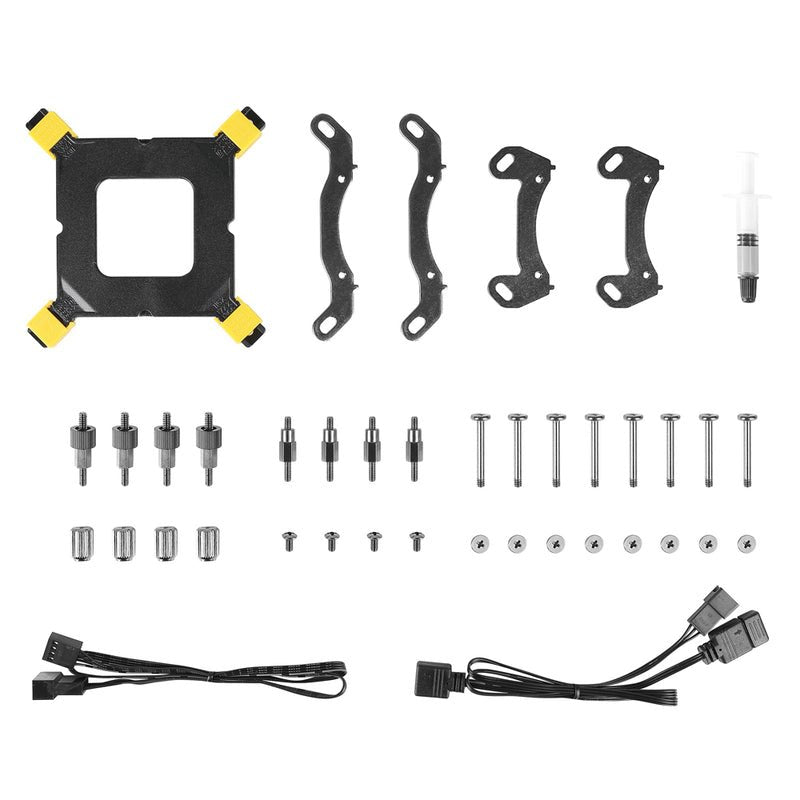 EAN 4712839559944 - Azza HEX 240 Carcasa del ordenador Sistema de refrigeración líquida todo en uno 12 cm Negro 1 pieza(s) imagen 4