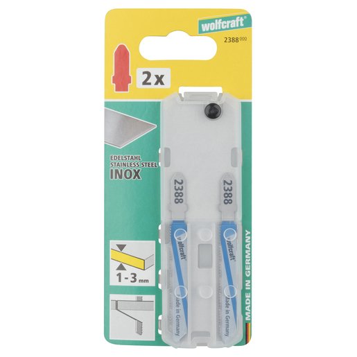EAN 4006885238800 - wolfcraft GmbH 2388000 hoja de sierra de calar, de sierra de marquetería y de sierra recíproca Hoja de si imagen 2