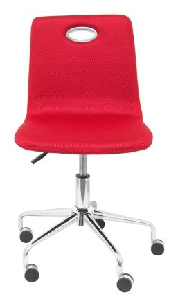 Silla Infantil Olivares Tejido De Malla Rojo
