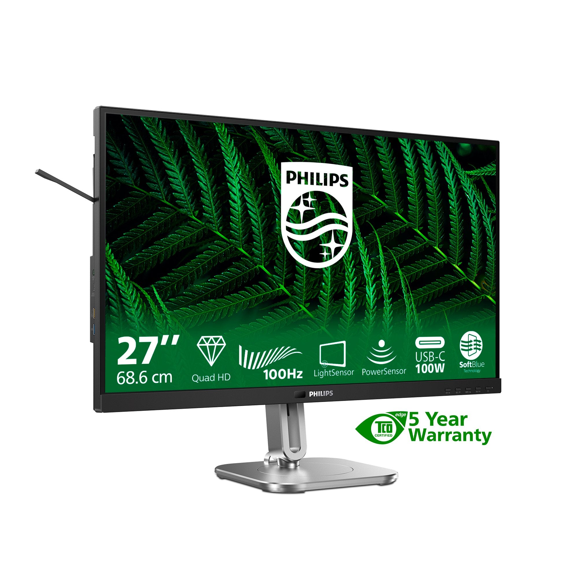 EAN 8721038003314 - Philips 5000 series 27B2G5601/00 pantalla para PC 68,6 cm (27") 2560 x 1440 Pixeles Quad HD LCD Negro imagen 4