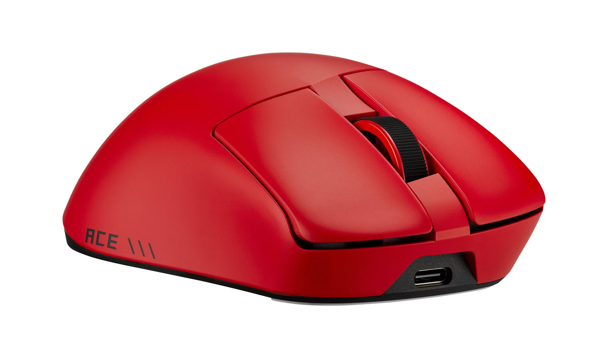 Ratón Asus Rog Gladius Iv Ace Gaming De Competición Inalámbrico, Rojo