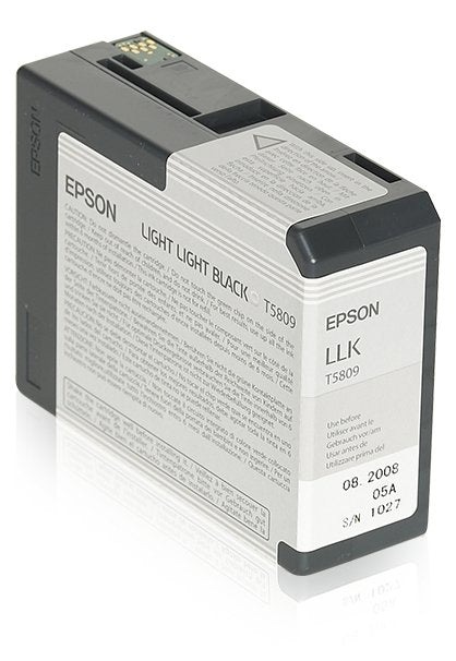 Epson Tinta Original Gris Claro 80ml Stylus Pro/3800/3880 T5809
