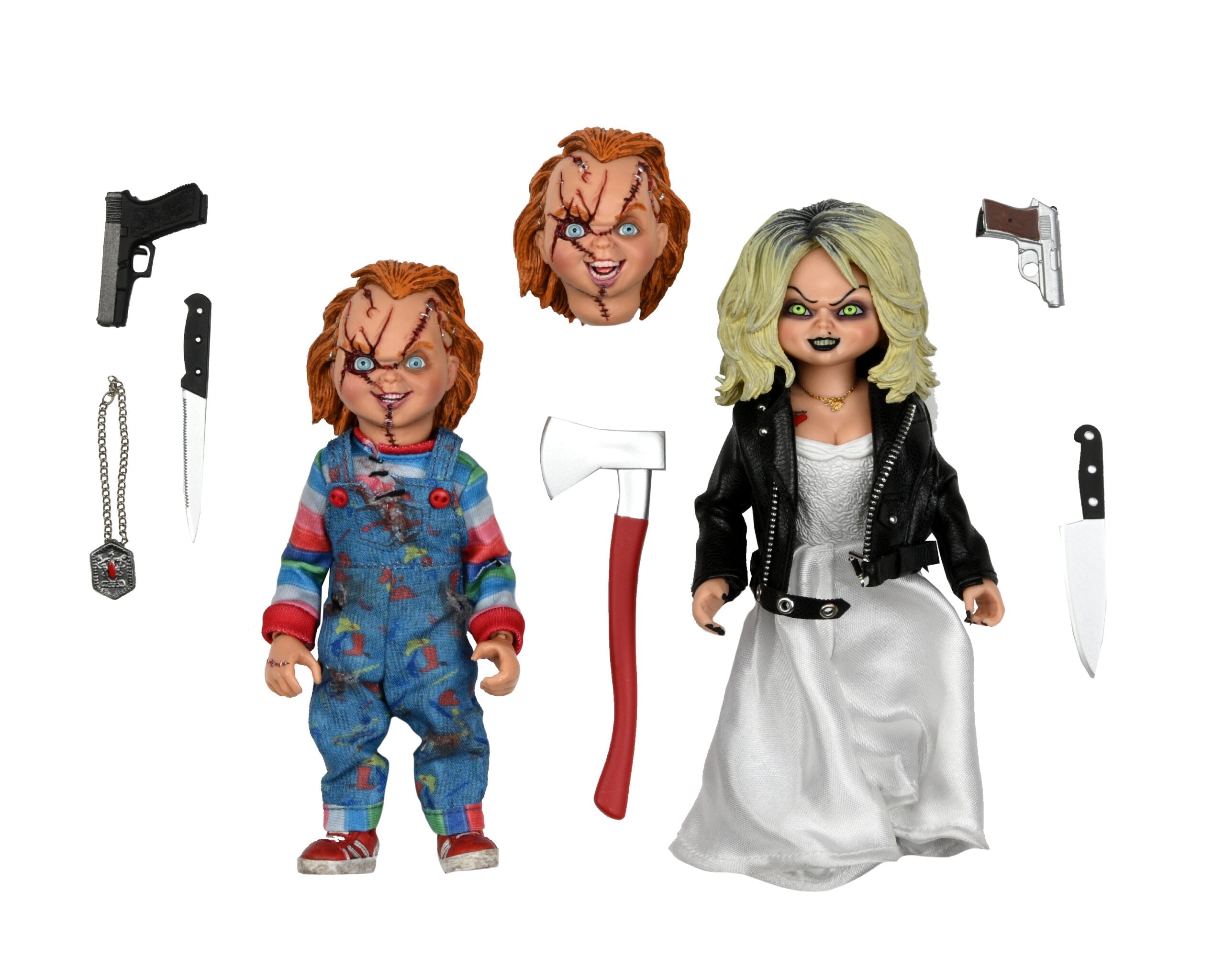EAN 0634482421215 - NECA Chucky & Tiffany 2-Pack imagen 1