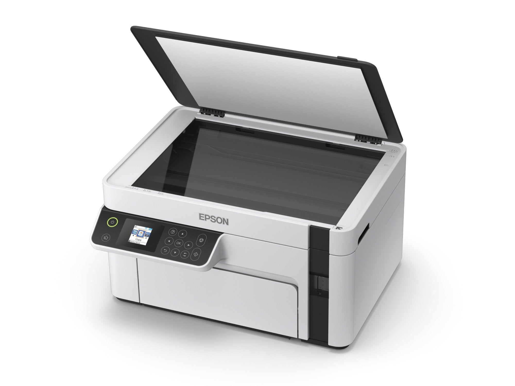 Impresora Epson Ecotank Mono M2120, 3 En 1, A4, 1200 X 2400 Ppp, 32 Ppm, Usb, Wi-Fi, 3 Aã±Os De Garantia Despues Del Registro.