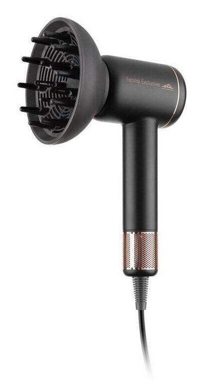 Secador De Pelo Eta Eta932090010 Exclusivo Fenité, 1600 W, Función Iones, Negro