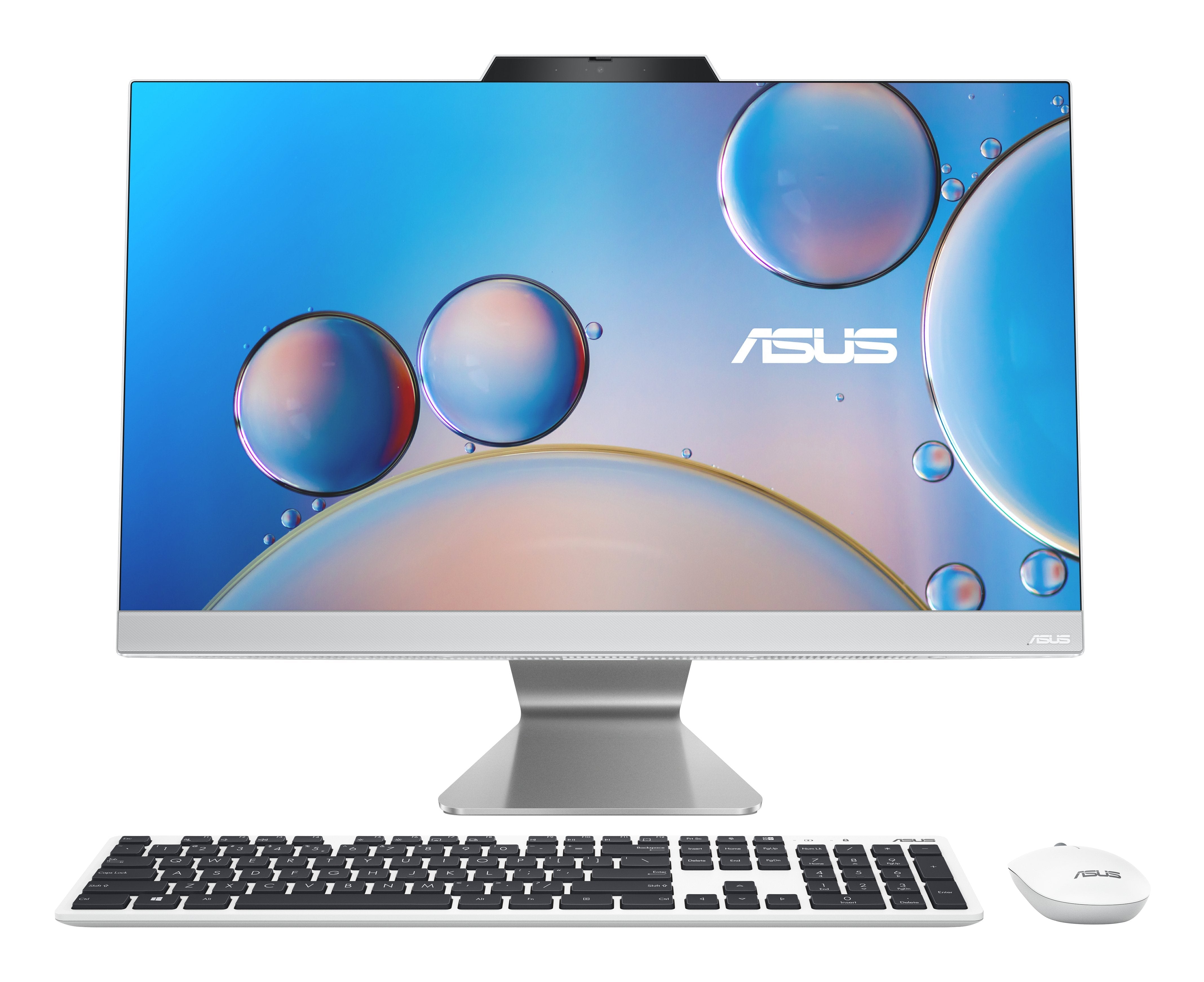 All In On Asus A3402wvak-Wpc0980 23.8" Full Hd (Intel Core I5-1335u, 16gb Ram, 512gb Ssd, Iris Xe Graphics, Sin Sistema Operativo) Blanco - Teclado Qwerty Español