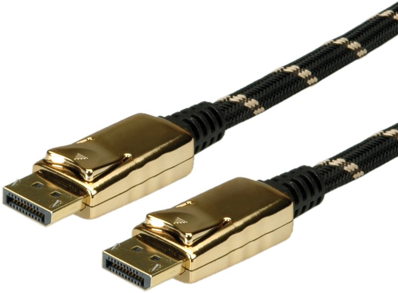 Roline Gold Displayport Cable, Dp St - St, 10 M