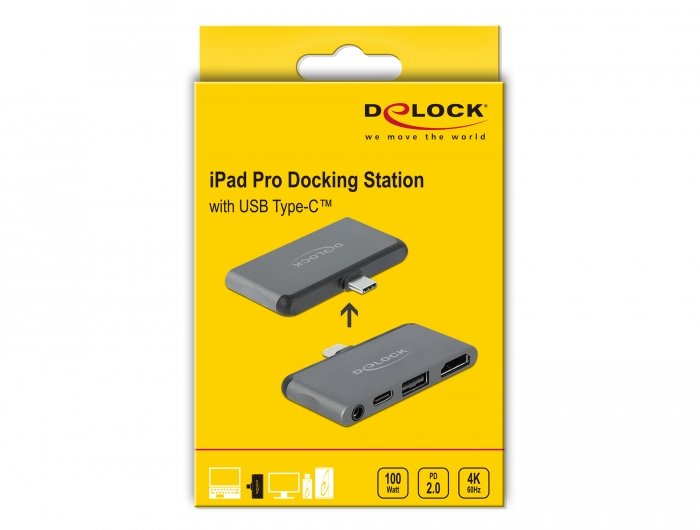 Mini Dockingstation Für Ipad Pro Mobilgeräte Mit 4k 60 Hz