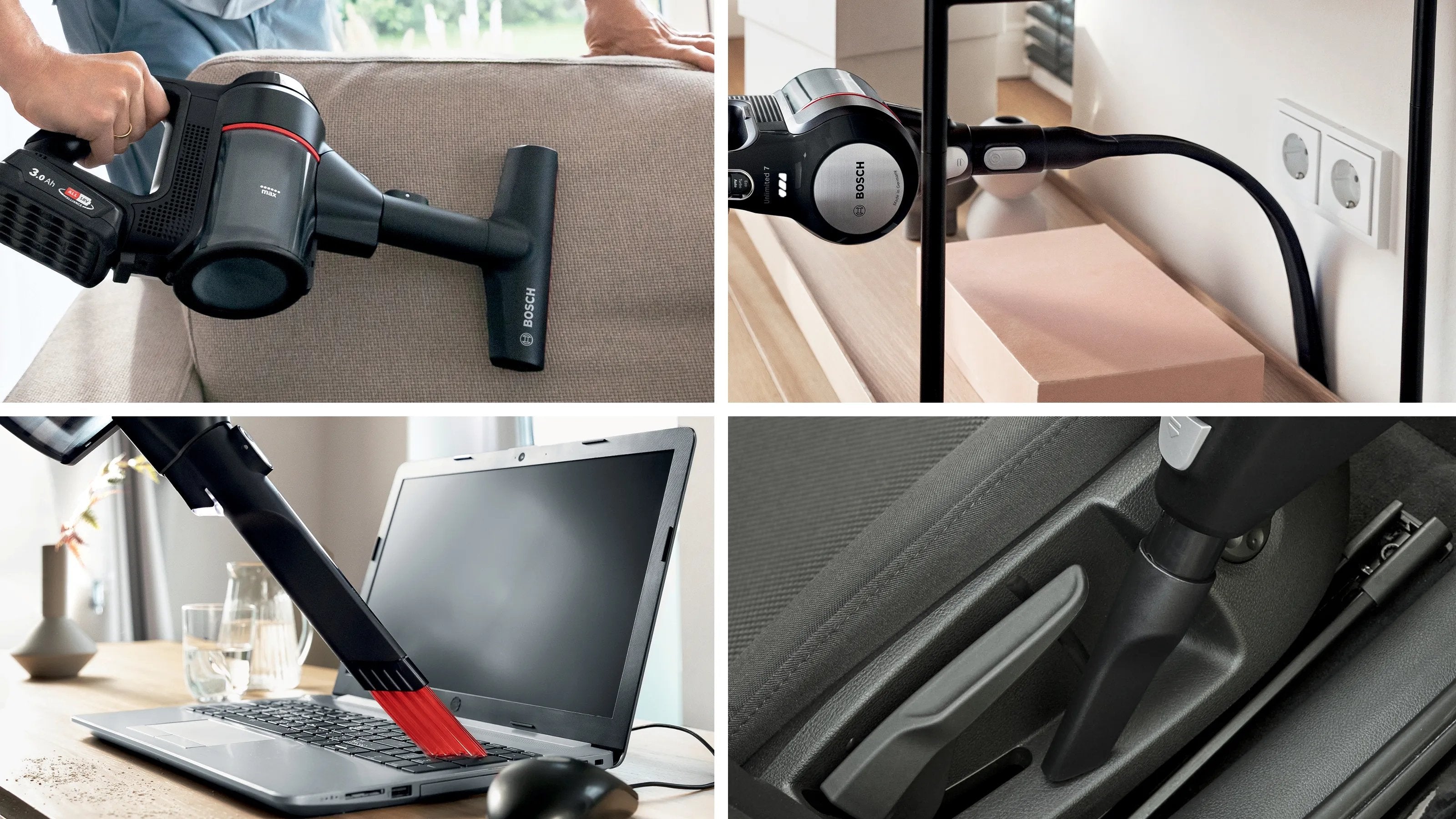 EAN 4242005307036 - Bosch BCS712XXL aspiradora de pie y escoba eléctrica Aspiradora escoba Batería Secar Sin bolsa 0,3 L Negr imagen 11