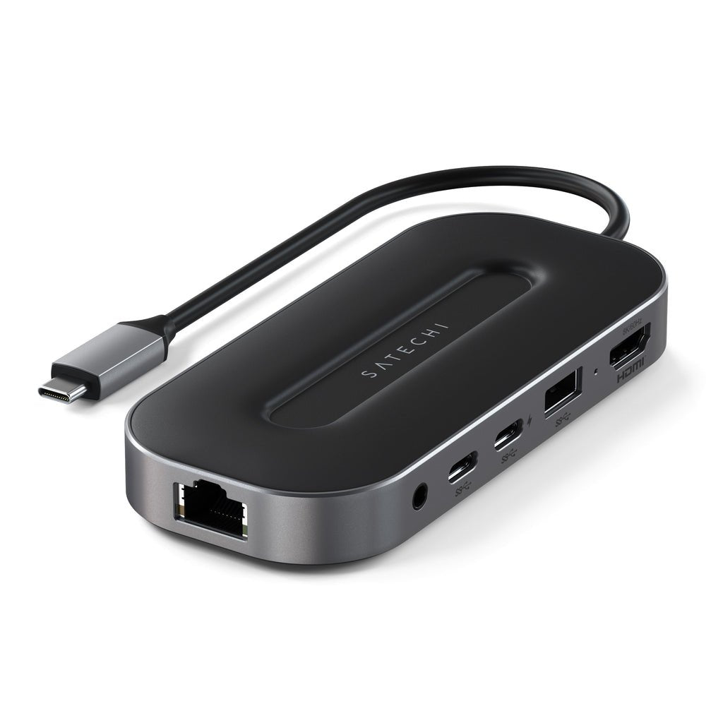 Laptop Dock/Port Replicator Wired Usb4 Black, Grey