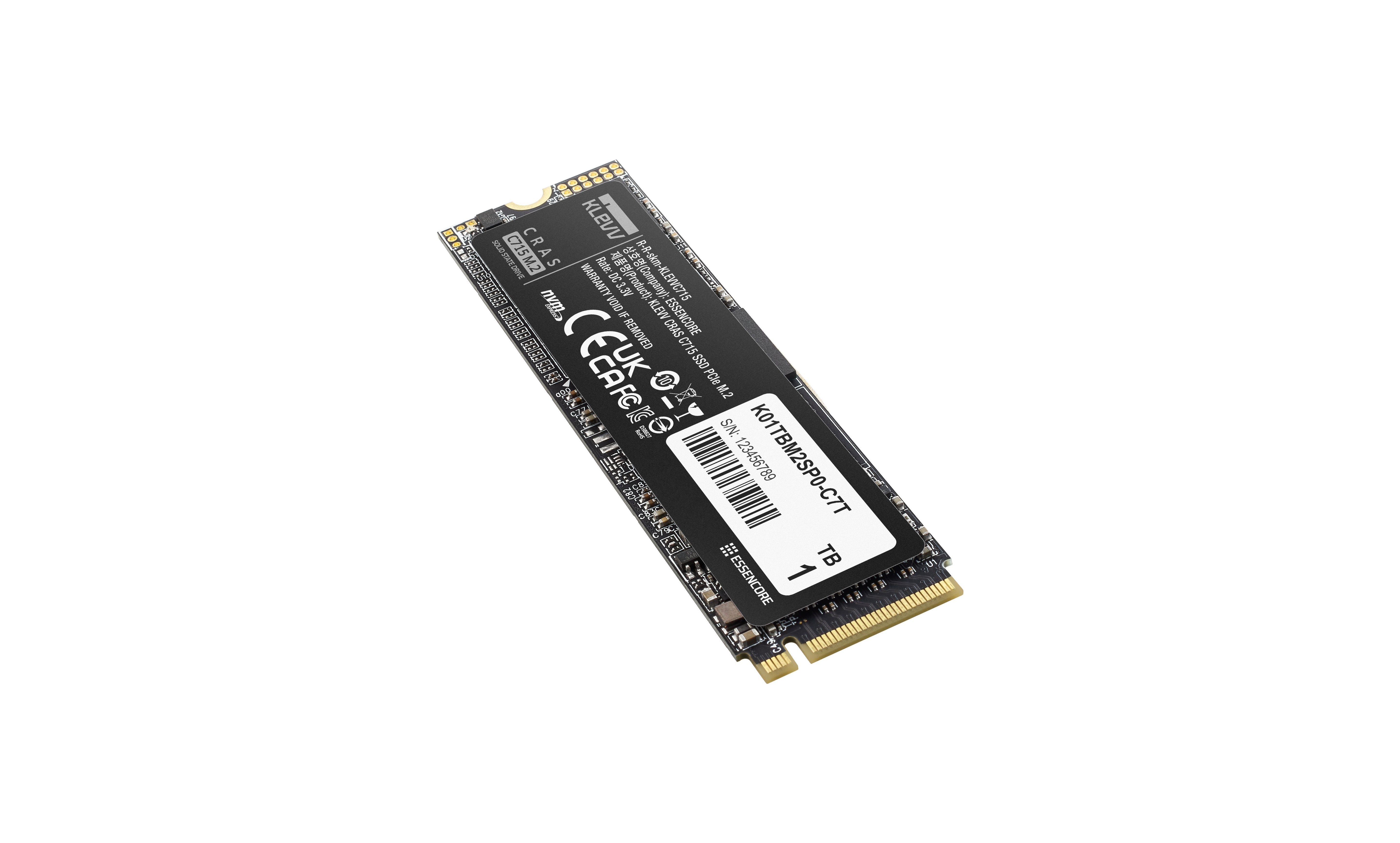 EAN 4895194901815 - Klevv CRAS C715 1 TB M.2 PCI Express 3.0 NVMe 3D TLC NAND imagen 5