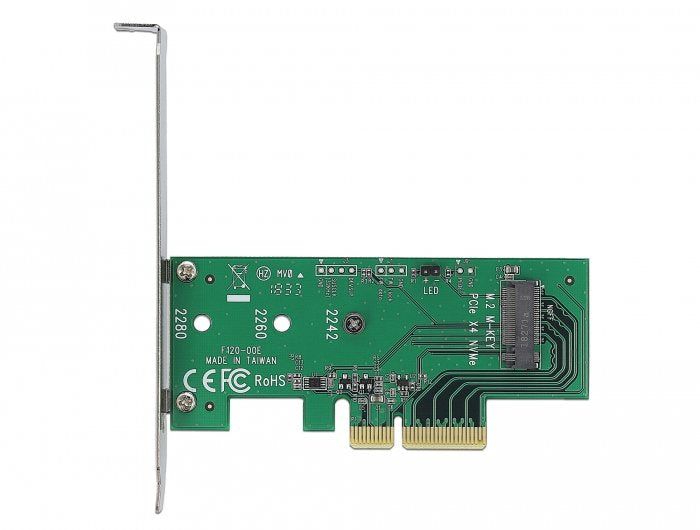 Delock Tarjeta Pci Express Nvme M.2 Key M 80 Mm Bajo Perfilâ 89370
